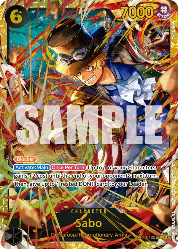 Sabo OP13-120 Prices | One Piece Carrying on His Will | One Piece