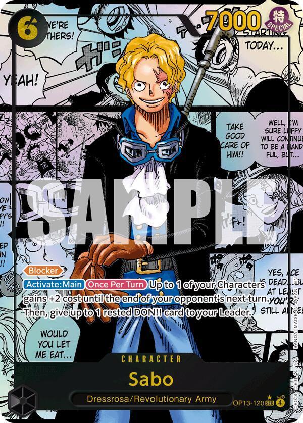 Sabo [Manga] OP13-120 Prices | One Piece Carrying on His Will