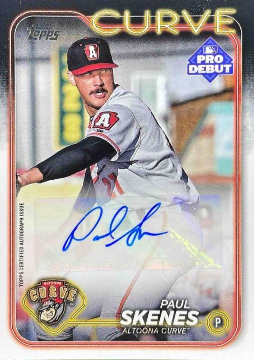 Paul Skenes [Autograph] #PD-140 Prices | 2024 Topps Pro Debut