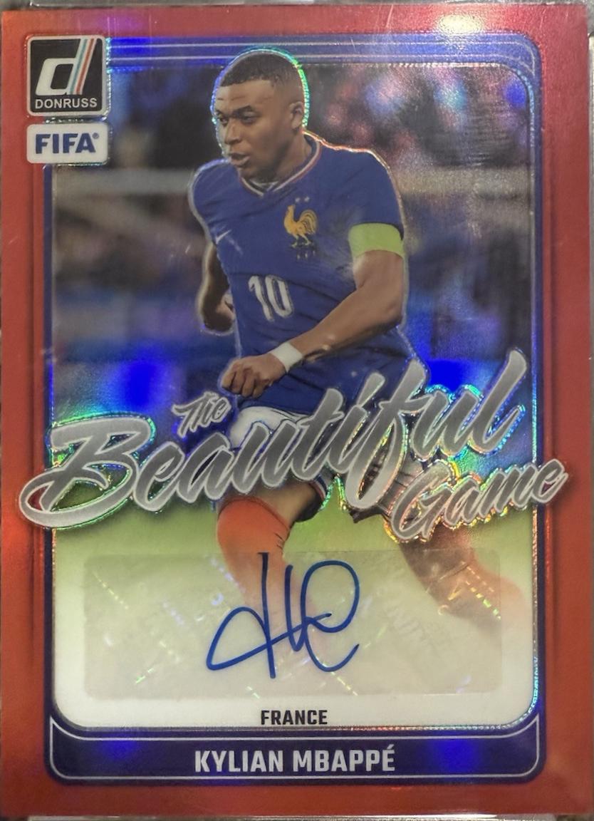 Kylian Mbappe [Red] #BG-KM Prices | 2024 Panini Donruss Beautiful