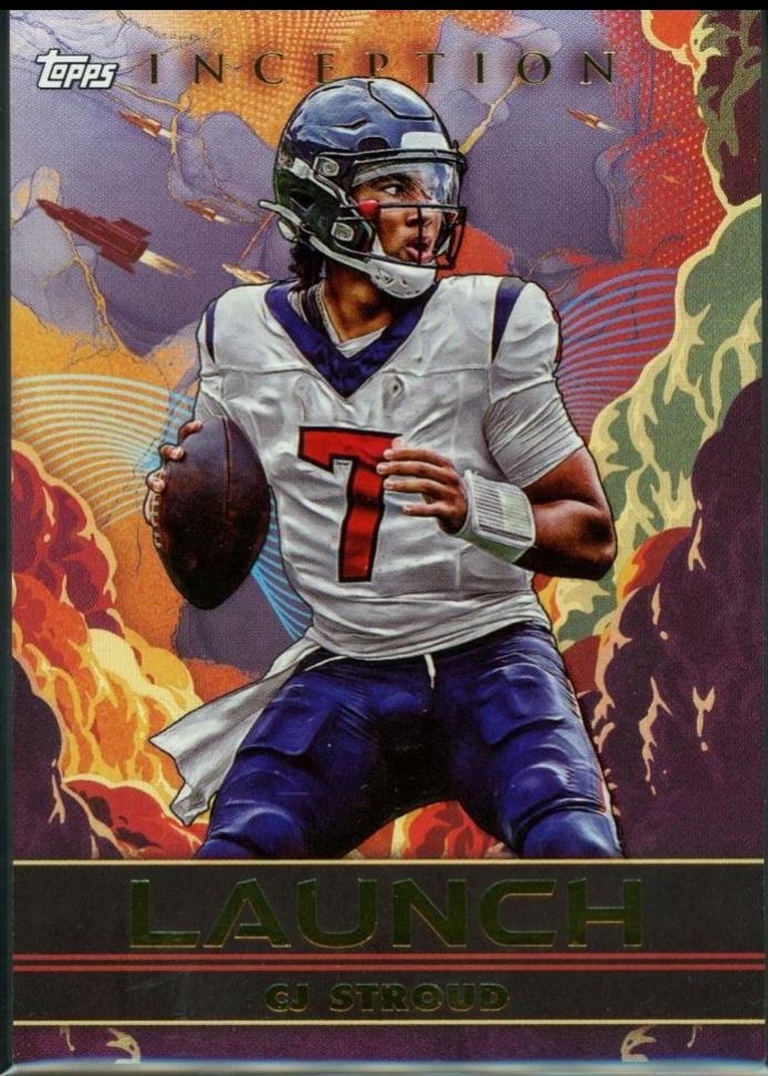 CJ Stroud #L-7 Prices | 2024 Topps Inception Launch | Football Cards