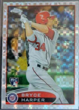 Bryce Harper [Hitting Xfractor] #196 Prices | 2012 Topps Chrome