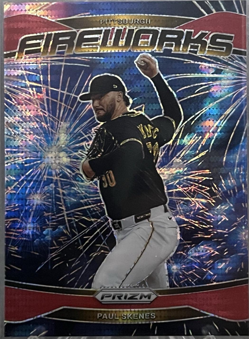 Paul Skenes [Red Pulsar] #2 Prices | 2025 Panini Prizm Fireworks