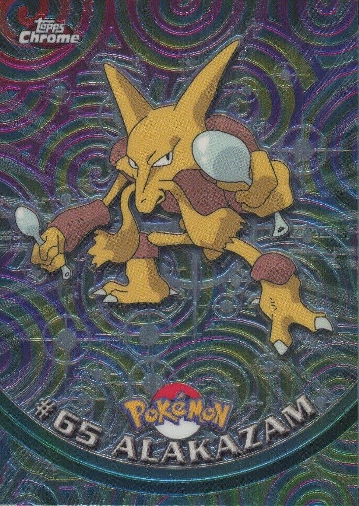 Alakazam #65 Prices | Pokemon 2000 Topps Chrome | Pokemon Cards