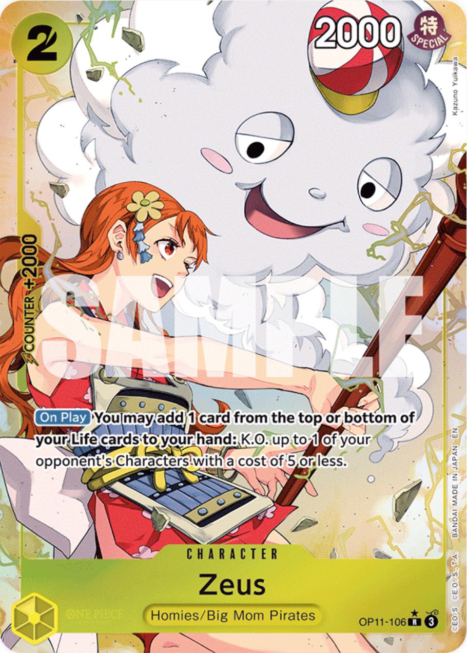 Zeus [Alternate Art] OP11-106 Prices | One Piece Fist of Divine