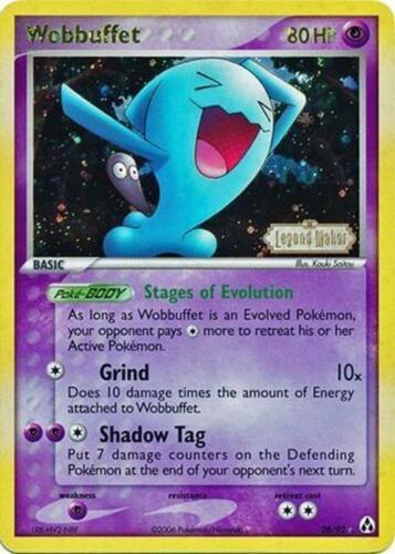 Wobbuffet [Reverse Holo] #28 Prices | Pokemon Legend Maker