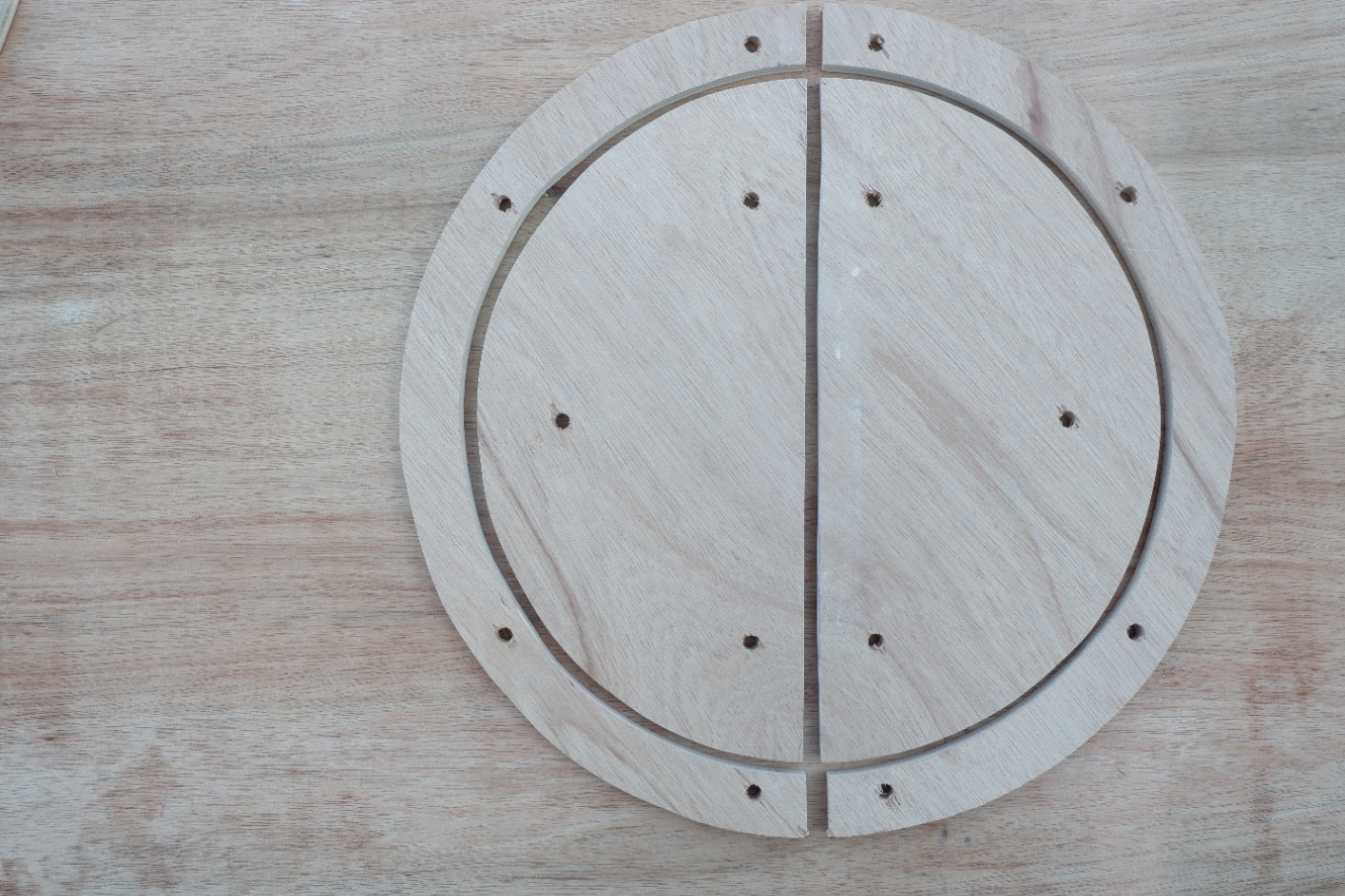 HID taiko/おうち太鼓/ビルドガイド 1.【木材カット編】