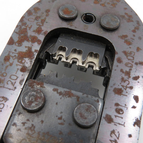 TE Tyco Electronics タイコエレクトロニクス 圧着工具 適用範囲0.12