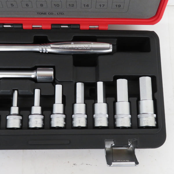 TONE トネ 12.7mm ヘキサゴンソケットレンチセット mmタイプ 3/4/5/6/8