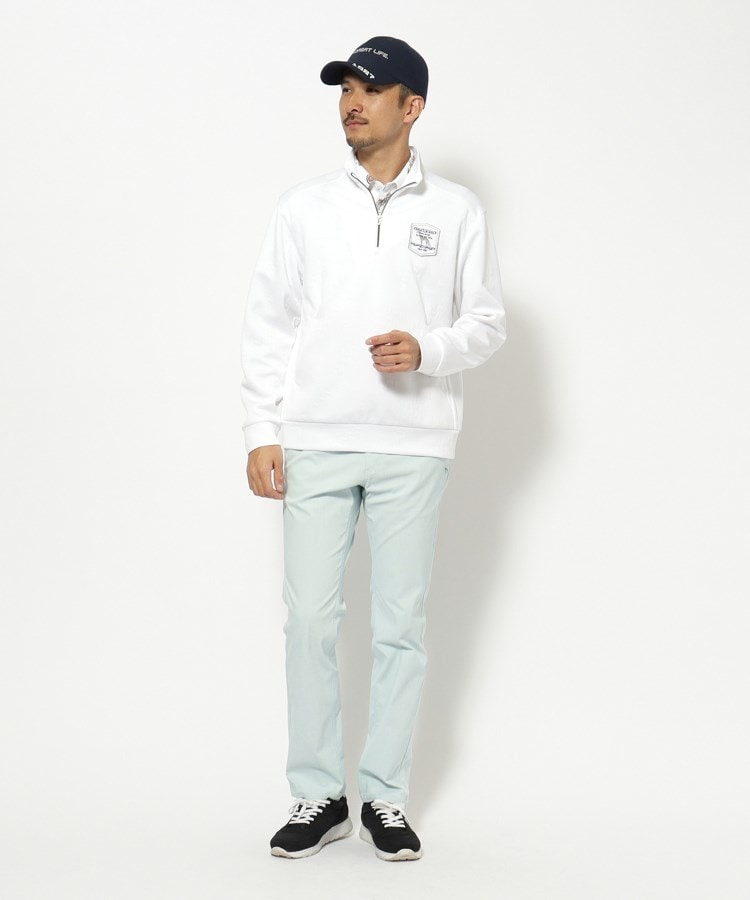 クロスロゴハーフジッププルオーバー（カットソー） | adabat(Men