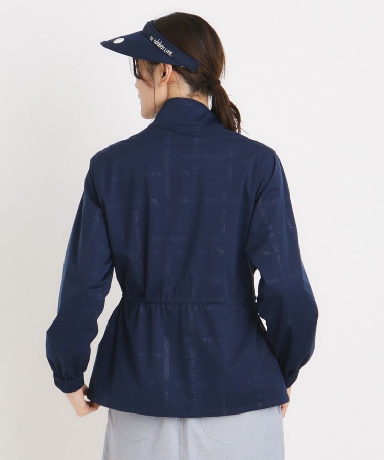 撥水加工 ロゴチェックストレッチブルゾン（ブルゾン/ジャンバー