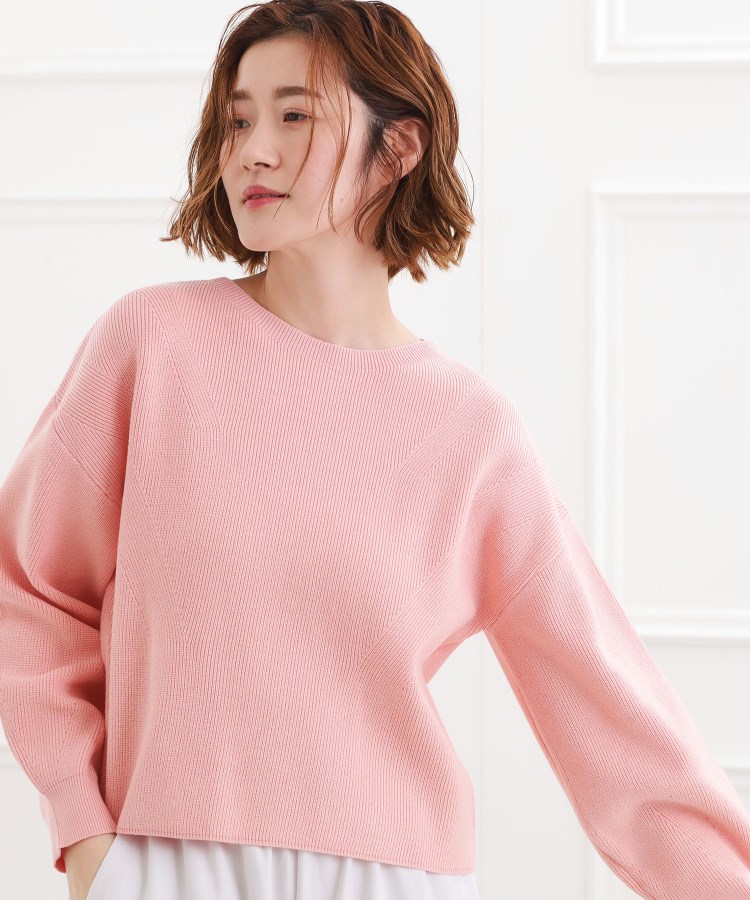 毎日着たくなる、もちもち畦編みニット（ニット/セーター） | grove