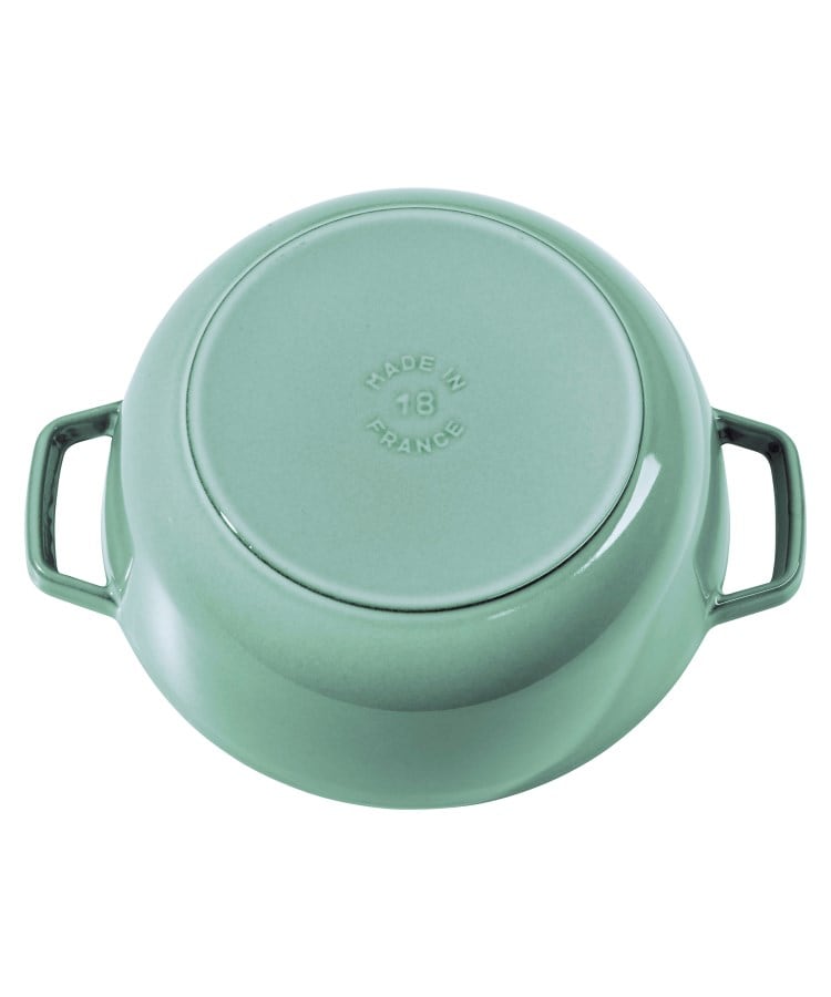 ◇Wa-NABE M 18cm セージグリーン ＜STAUB ストウブ＞（鍋） | 212
