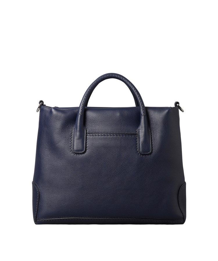 デュオCMH】レザーハンドバッグ L 2WAY 本革 A4サイズ ビジネスバッグ