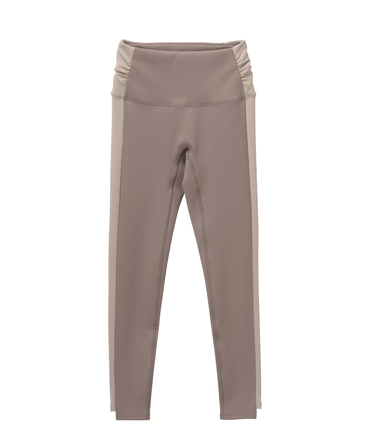 SUKALA】コンビカラーレギンス(XS・S・M・Lサイズ ライトブラウン