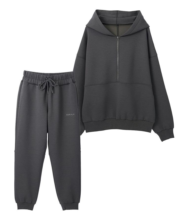 SUKALA】ダブルエアーメンズセットアップ(M・Lサイズ ライトブラウン