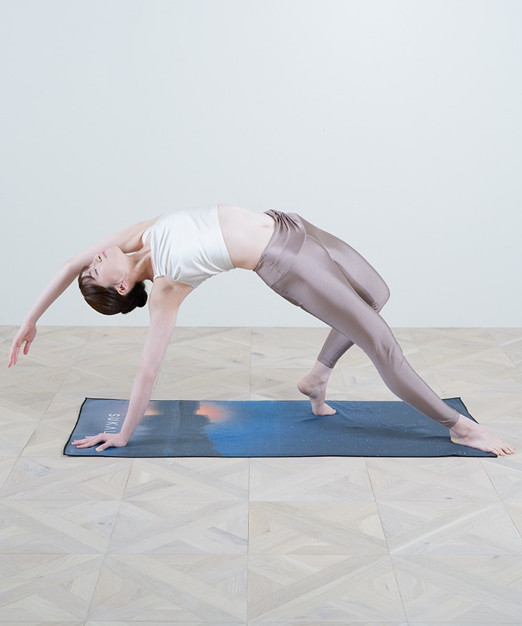 SUKALA】プリントヨギラグ(イエローフラワー): ヨガグッズLAVA公式