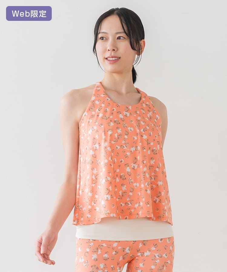 SUKALA ヨガウェア 【新品タグ付き】ハートプリントセパレートタンク