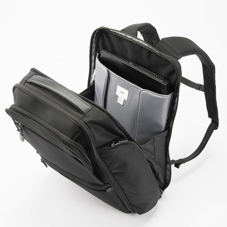 ace.／エース EVL-4.0 リュック 2気室 B4 15.6インチPC ビジネスバッグ