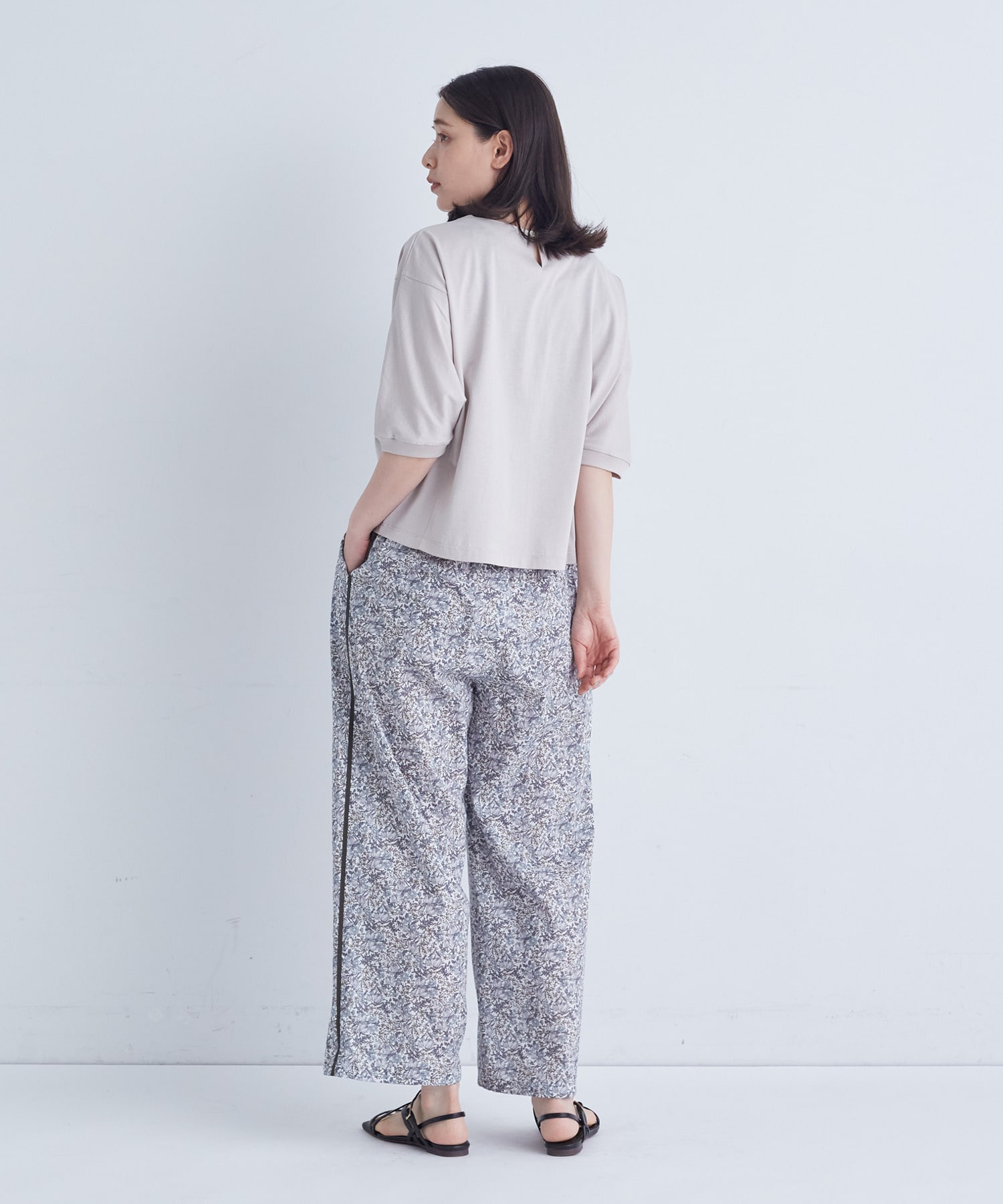 リバティプリントイージーパンツ｜BIGI online store - ビギ