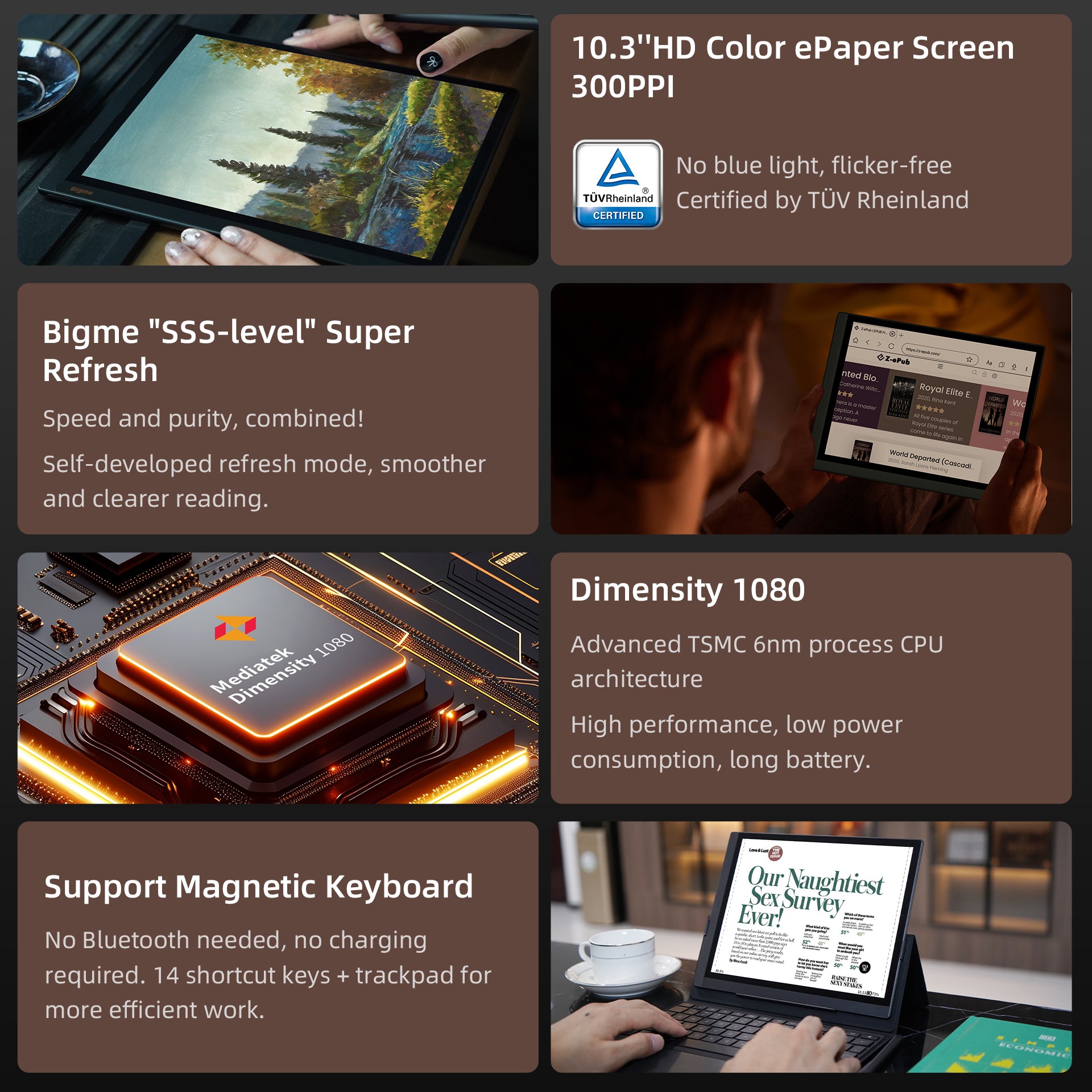 Bigme B1051 シリーズ -- 最先端のパフォーマンスを備えた 10.3 インチ