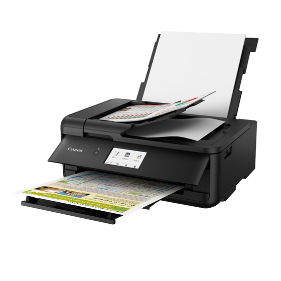 インクジェット複合機 TR9530（ﾌﾞﾗｯｸ) 予備用ｲﾝｸ5色標準容量付 ※2個口