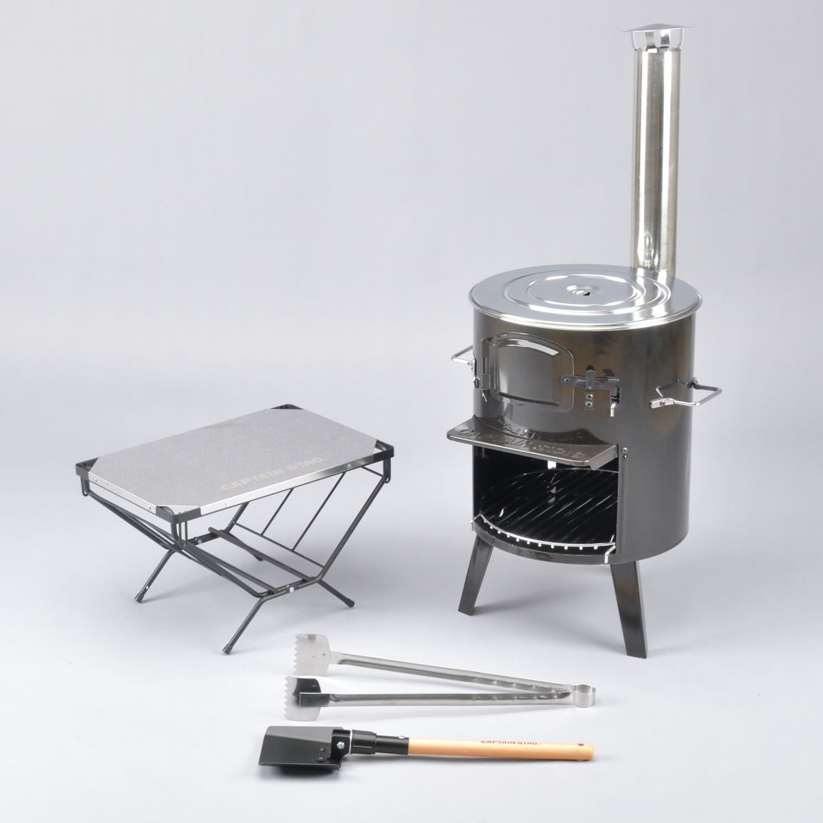 煙突ストーブセット -キャプテンスタッグ公式オンラインストア