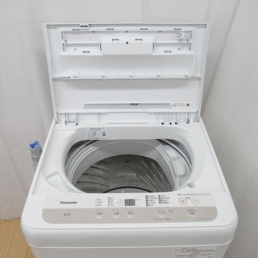 Panasonic パナソニック 全自動電気洗濯機 NNA-F50B14J 5.0kg 2021年製