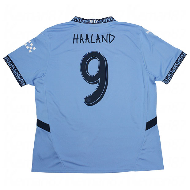 マンチェスターシティ 24-25 ホーム 半袖レプリカユニフォーム 9.アー