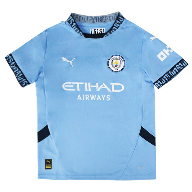 ジュニア マンチェスターシティ 24-25 ホーム 半袖レプリカ