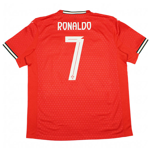 ポルトガル代表 2025 ホーム 半袖レプリカユニフォーム 7