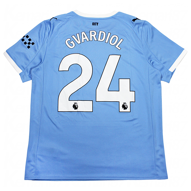 マンチェスターシティ 25-26 ホーム 半袖レプリカユニフォーム 24