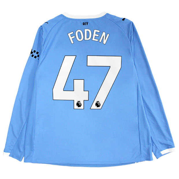 マンチェスターシティ 25-26 ホーム 長袖レプリカユニフォーム 47