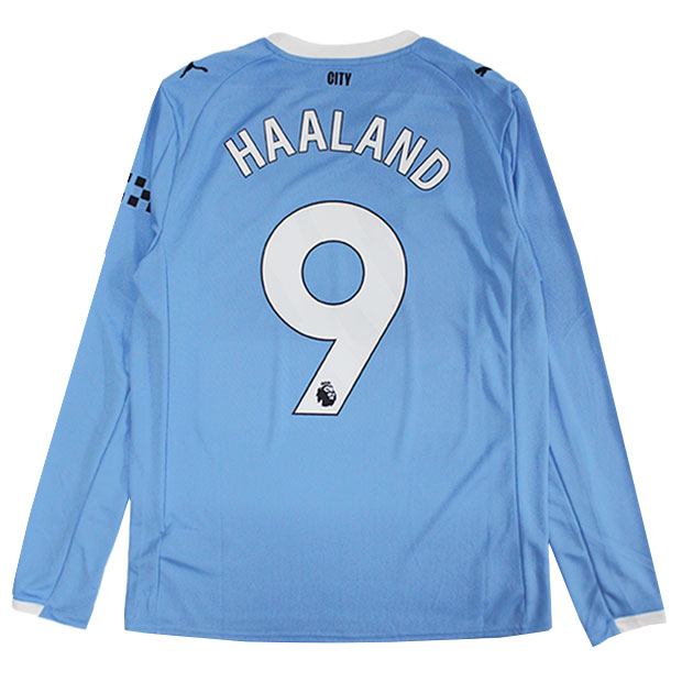 マンチェスターシティ 25-26 ホーム 長袖レプリカユニフォーム 9.アー