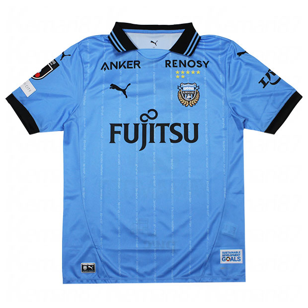 川崎フロンターレ 2025 ホーム 半袖レプリカユニフォーム 14.脇坂泰斗