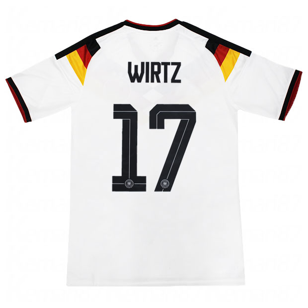 ドイツ代表 2026 ホーム 半袖レプリカユニフォーム 17.フロリアン