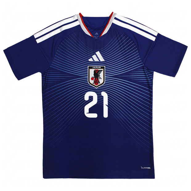 背番号21 佐野海舟 アディダス サッカー日本代表 2026 ホーム レプリカ