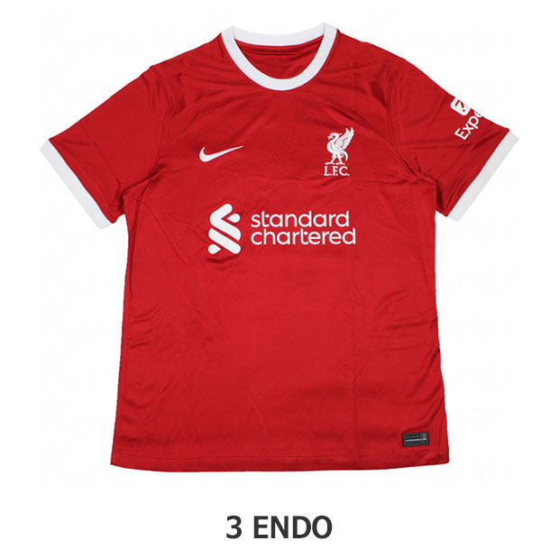 リバプール 23-24 ホーム レプリカユニフォーム 3.遠藤航 | ゲキサカFC
