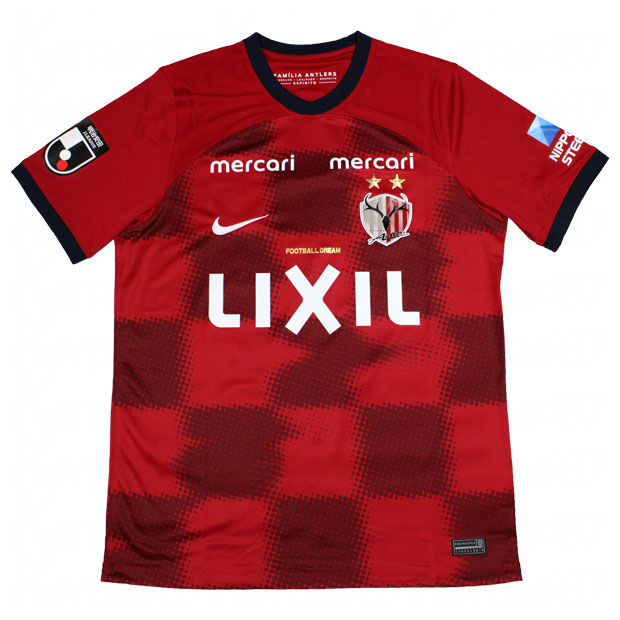 鹿島アントラーズ 2024 ホーム 半袖レプリカユニフォーム 40.鈴木優磨