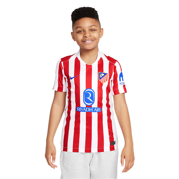 ジュニア アトレチコマドリード 25-26 ホーム 半袖レプリカ