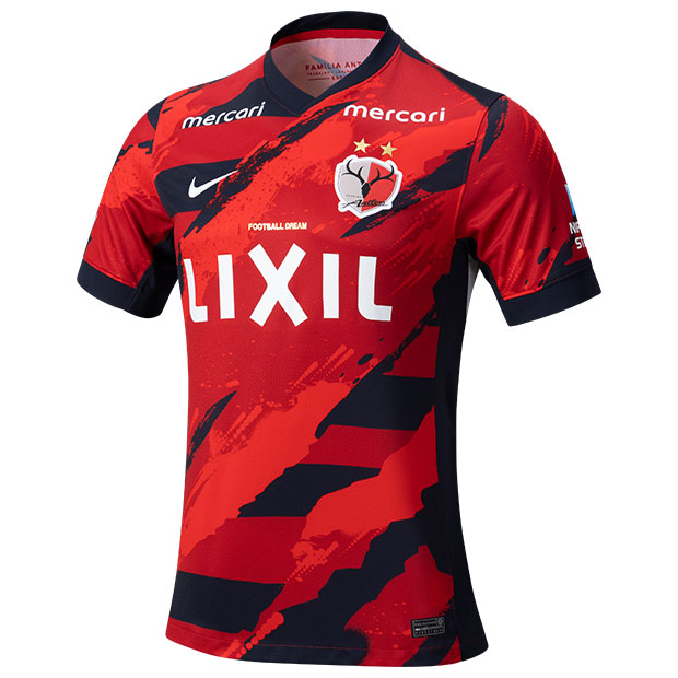 ジュニア 鹿島アントラーズ 2025 ホーム 半袖レプリカユニフォーム