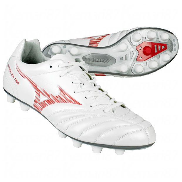 モナルシーダ NEO 3 ワイド ELITE ホワイト×レッド | ゲキサカFCストア
