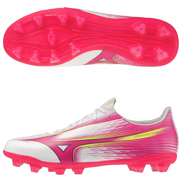 ミズノアルファ ELITE フェアリーコーラル | ゲキサカFCストア