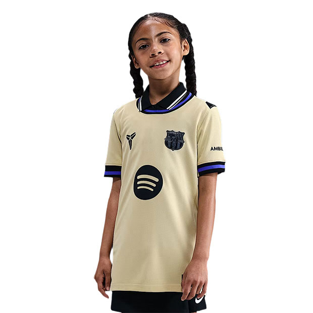 ジュニア FCバルセロナ 25-26 アウェイ 半袖レプリカユニフォーム