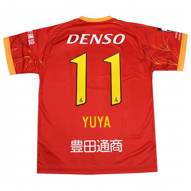 名古屋グランパス 2025 ホーム 半袖レプリカユニフォーム 11.山岸祐也