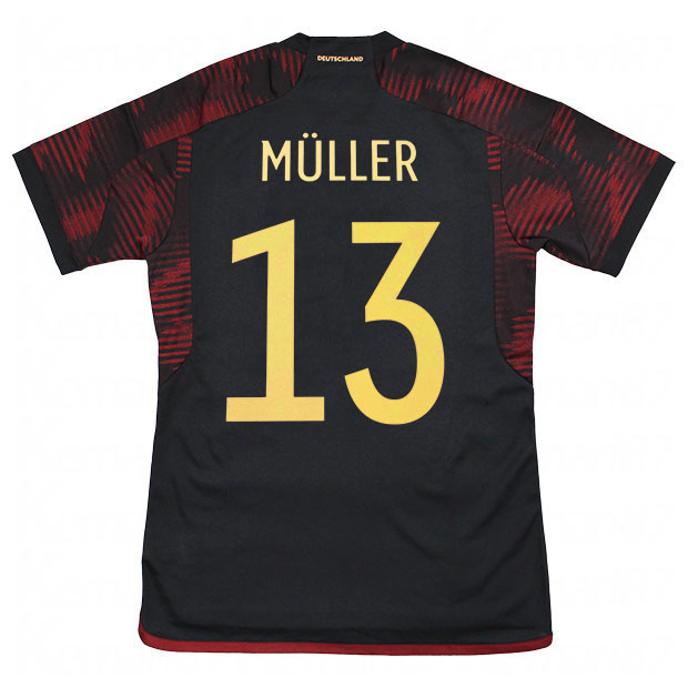 ドイツ代表 2022 アウェイ 半袖レプリカユニフォーム 13.トーマス