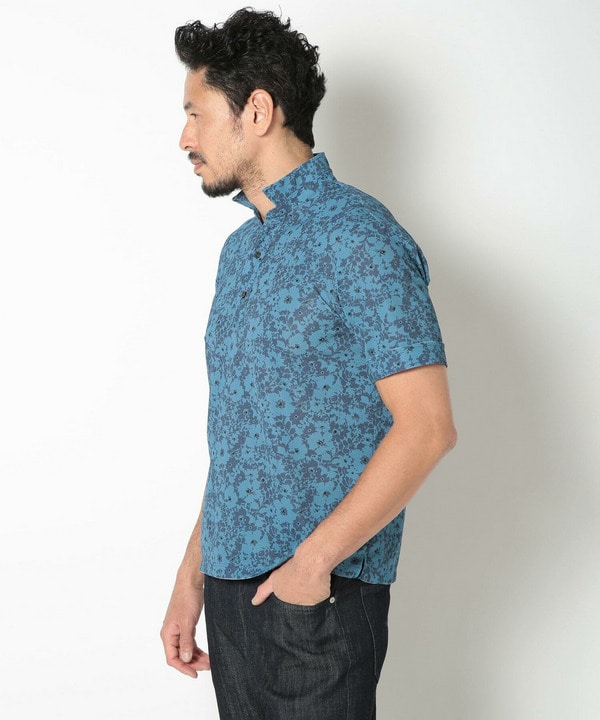 LIBERTY】吸水速乾アーカイブ花柄ポロシャツ｜メンズファッション通販