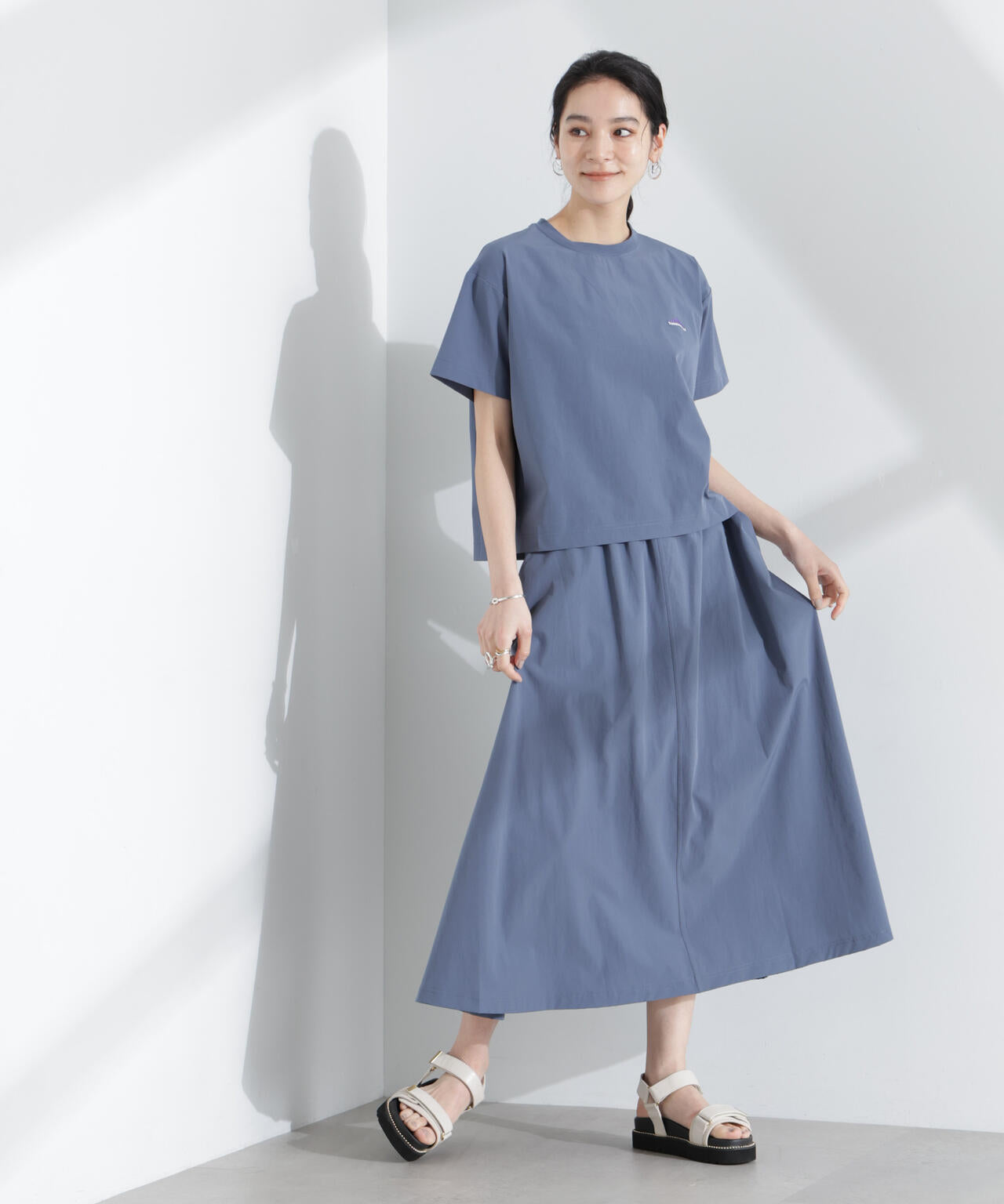 THOUSAND MILE / ショートスリーブ Tシャツ スカート セット