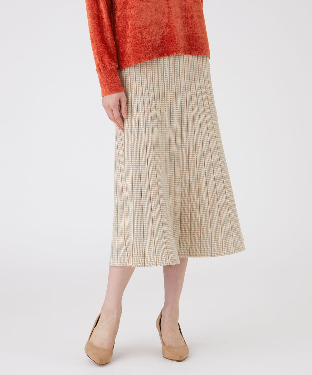 ウォッシャブル】リバーシブルニットスカート(スカート)｜TRANS WORK