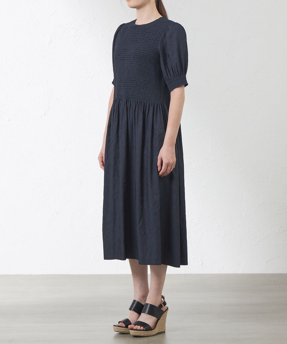 ヴィンテージスラブシャーリーワンピース(ワンピース)｜AMACA(アマカ